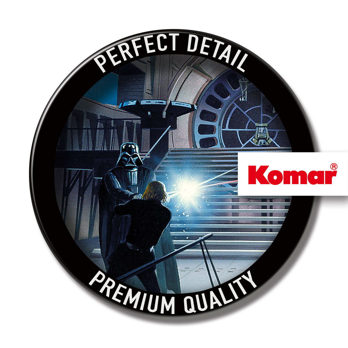 Komar  Wandbild Star Wars Classic Vader Luke Throneroom 40x30 cm Bild 6