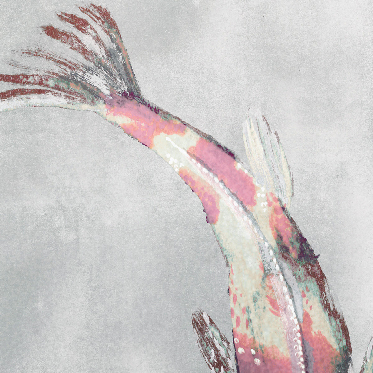 Komar  Vlies Fototapete Koi 300x280 cm Bild 7