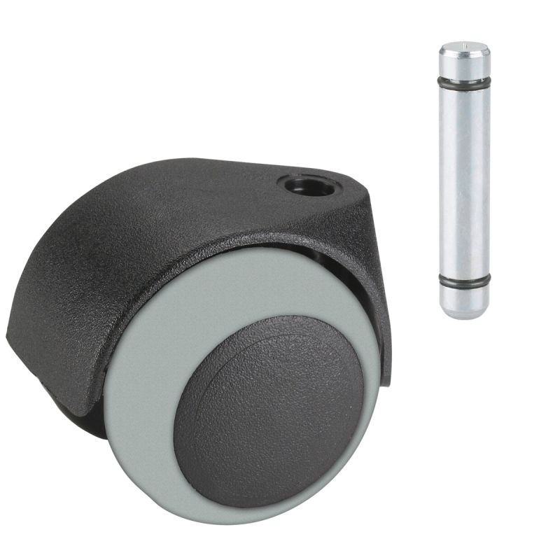 Dörner + Helmer Doppelrolle für empfindliche Böden mit Stift 50 mm ...