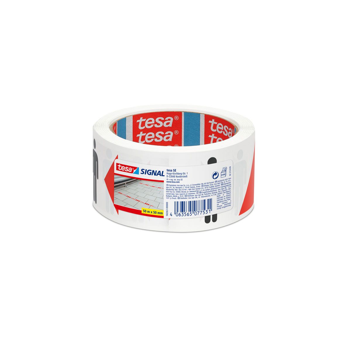Ruban De Peintre Tesa – 50m X 50mm, à Bords Vifs, Sans Coulures
