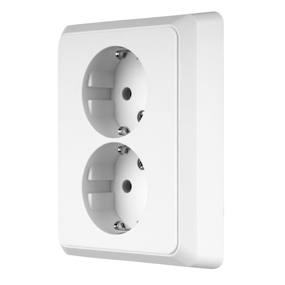 Basic ws Steckdose 2-f. online kaufen